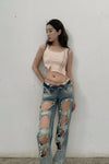 RUI Ripped Jeans RSS23WV10 Blue denim denim blue